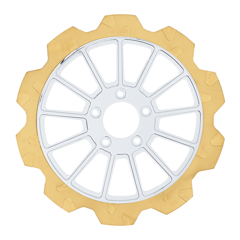 Lyndall Brakes - Oversized 13" Crown Cut Front Rotors