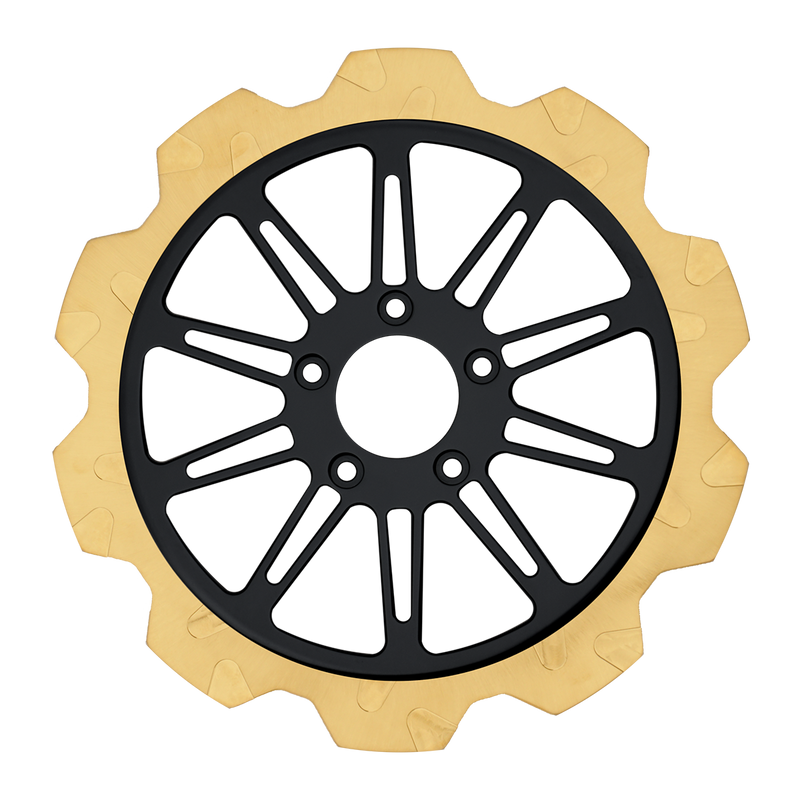 LYNDALL RACING BRAKES Oversized 13" Crown Cut Front Brake Rotor
