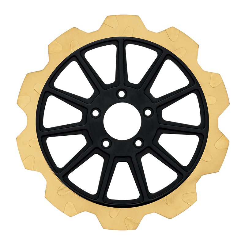 Lyndall Brakes - Oversized 13" Crown Cut Front Rotors