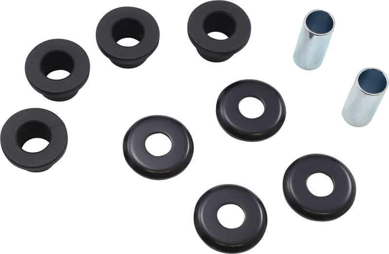 ARLEN NESS Black Polyurethane Riser Bushing Kit - Black Cup Washers