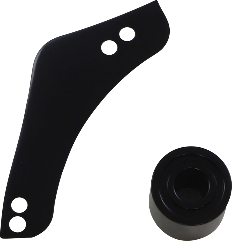ARLEN NESS Replacement Breather Bolt Cover Plate - Inverted/Method/Clear Tear/Sidekick - Right - Black