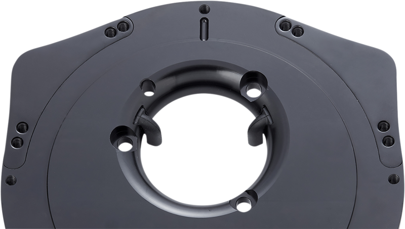 ARLEN NESS Replacement Breather Bolt Cover Plate - Inverted/Method/Clear Tear/Sidekick - Left - Black