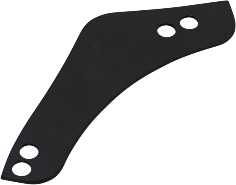 ARLEN NESS Replacement Breather Bolt Cover Plate - Inverted/Method/Clear Tear/Sidekick - Left - Black