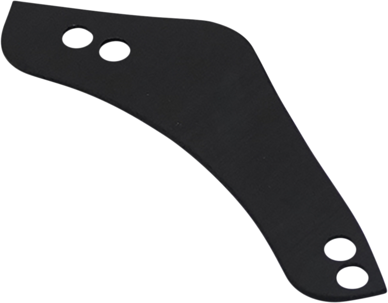 ARLEN NESS Replacement Breather Bolt Cover Plate - Inverted/Method/Clear Tear/Sidekick - Left - Black