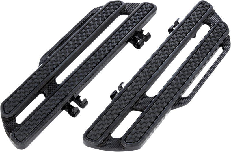 ARLEN NESS Method Driver Floorboards - Extended - Black - 1980-2022 TOURING, SOFTAIL MODELS