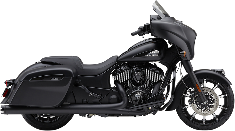 COBRA Dual Cut Slip-On Mufflers - Black