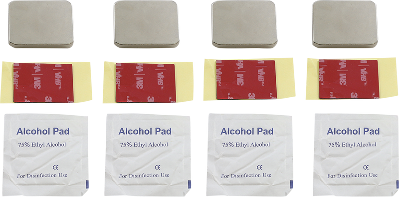 CUSTOM DYNAMICS Magnetic Mounts - Rock Light - 4 Pack