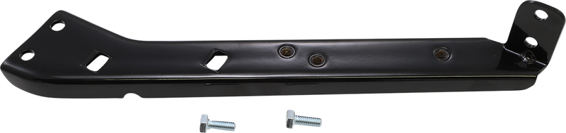 DRAG SPECIALTIES Heavy Duty Replacement Saddlebag Rail Support Bracket - Black - Left