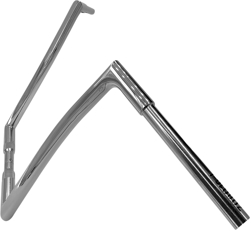 FAT BAGGERS INC. 1-1/4" EZ Install Flat Top Handlebar - 16" - Chrome 708016