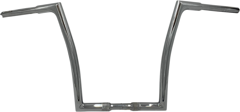 FAT BAGGERS INC. 1-1/4" EZ Install Flat Top Handlebar - 14" - Chrome 708014