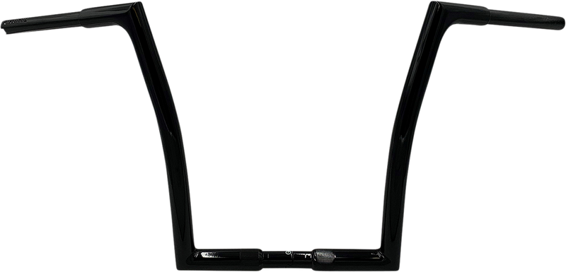 FAT BAGGERS INC. 1-1/4" EZ Install Flat Top Handlebar - 14" - Black 708014-B