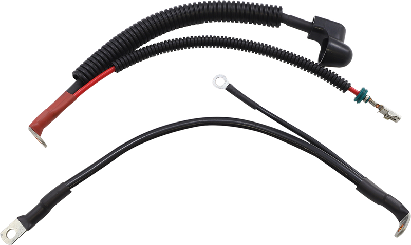 DRAG SPECIALTIES Replacement Battery Cable Set - FLT
