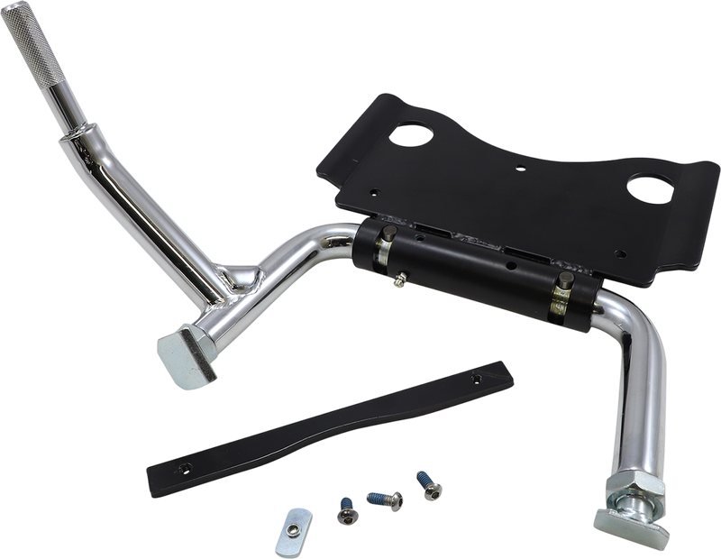 DRAG SPECIALTIES Center Kickstand - Chrome - Touring '09-'24