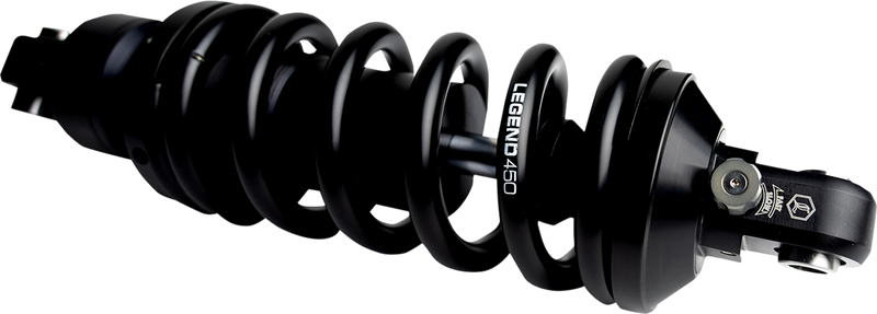 LEGEND SUSPENSION REVO-A Shock - Mono Performance Suspension for Softail Models