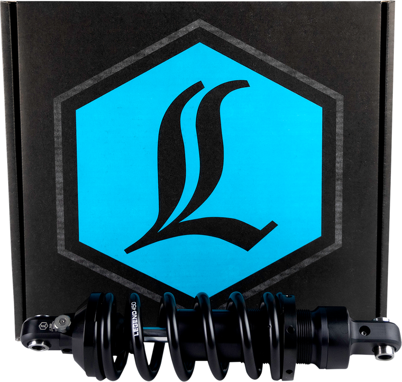 LEGEND SUSPENSION REVO-A Shock - Mono Performance Suspension for Softail Models