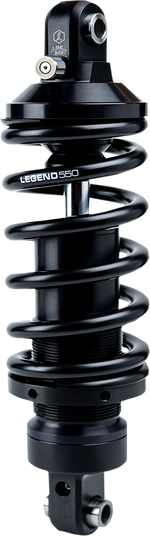 LEGEND SUSPENSION REVO-A Shock - Mono Performance Suspension for Softail Models