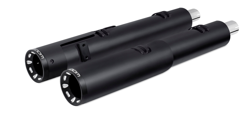 INDIAN 4.5" 2-STEP SLIP-ONS ONLY FOR CHALLENGER / PURSUIT / CHIEFTAIN / SPRINGFIELD / ROADMASTER BAGGERS (SPECIAL ORDER)