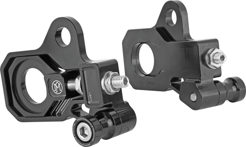 PERFORMANCE MACHINE REAR AXLE ADJUSTER (2009 - UP TOURING)