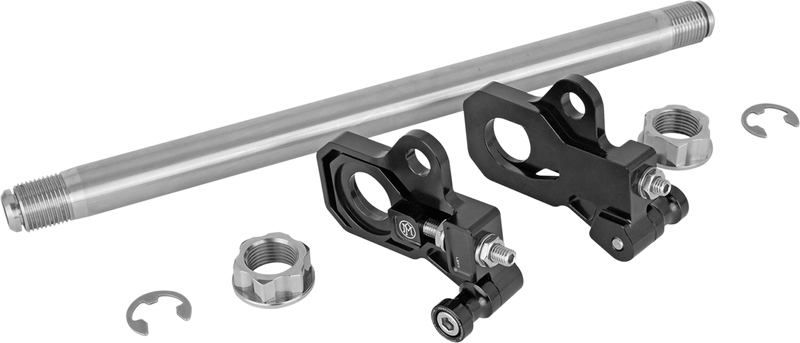 PERFORMANCE MACHINE REAR AXLE ADJUSTER (2009 - UP TOURING)