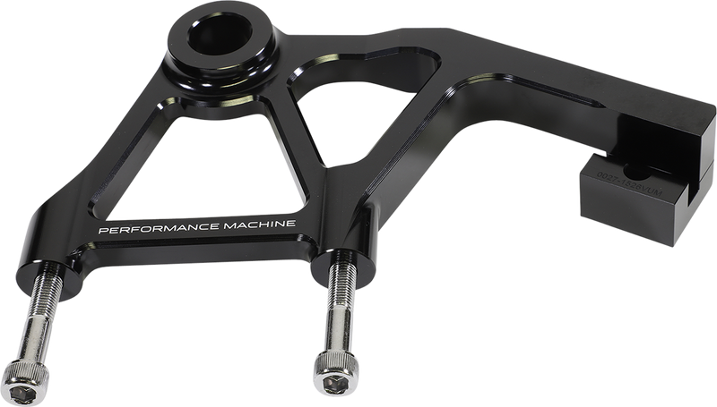 PERFORMANCE MACHINE (PM) Rear Radial Mount Caliper Bracket - Anodized Black