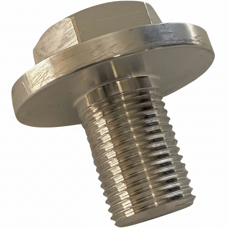 PRO-ONE PERF.MFG. Steering Stem Bolt - Raw Aluminum 106201