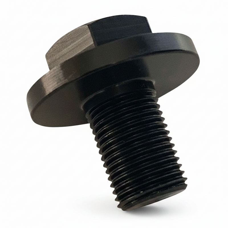 PRO-ONE PERF.MFG. Steering Stem Bolt - Black Anodized 106201B