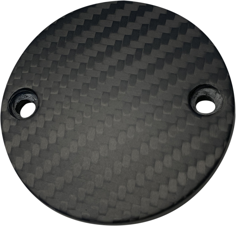 SLYFOX Carbon Fiber Timing Cover - Matte - '17-'22 SOFTAIL & TOURING