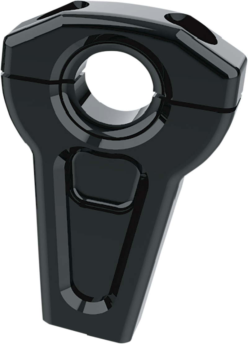 SLYFOX Risers - Straight - 3-1/2" - Black