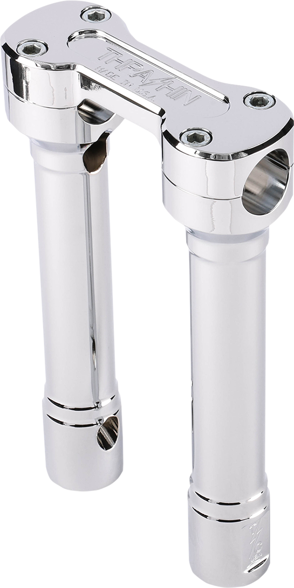 THRASHIN SUPPLY CO. Risers - Hole Shot - 8" - Chrome