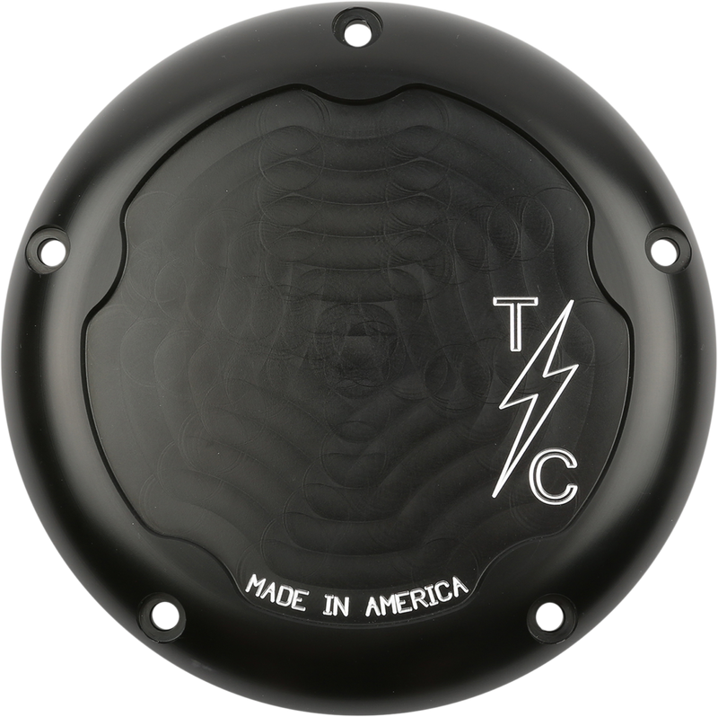 THRASHIN SUPPLY CO. M8 - Derby Cover Dished - Black