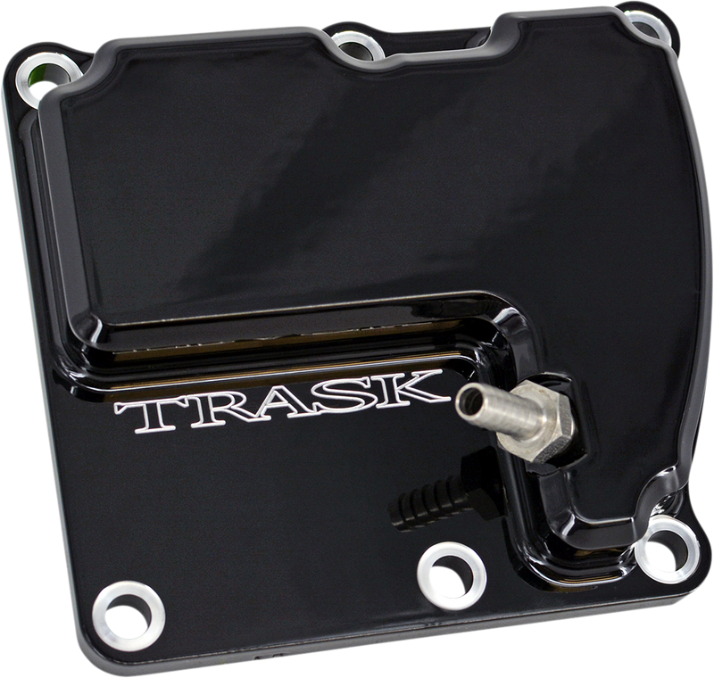 TRASK CheckM8* Vented Transmission Top Cover - Black