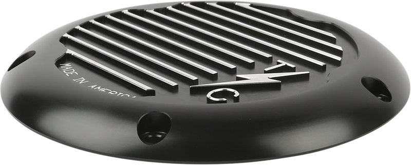 THRASHIN SUPPLY CO. M8 - Derby Cover Finned - Black