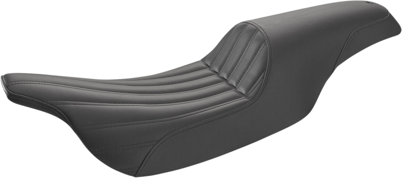 SADDLEMEN Knuckle Profiler™ Seat - Black - Touring '97-'07