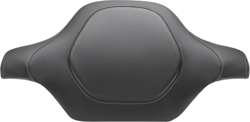 SADDLEMEN Tour-Pack Backrest Pad Cover - Road Sofa Seat - Carbon Fiber - '90-'13 TOURING