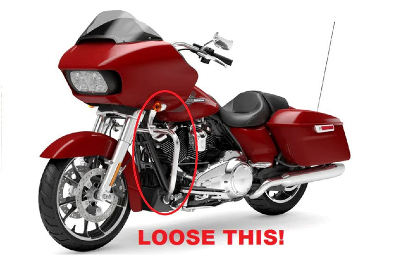 PAUL YAFFE BAGGER NATION Stealth Fairing Support Bar - Fairing - Road Glide '15-'23