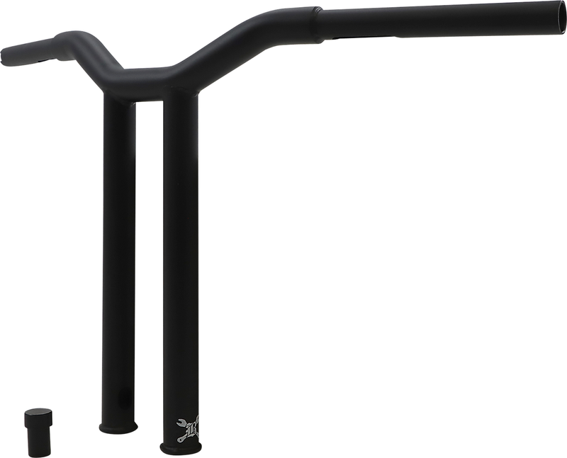 BURLY BRAND Handlebar - Dominator - Straight - 14" - Matte Black