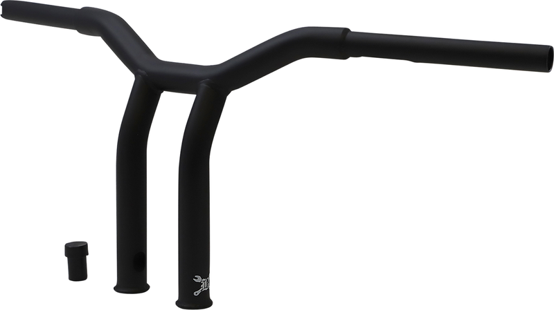 BURLY BRAND Handlebar - Dominator - Raked - 10" - Matte Black