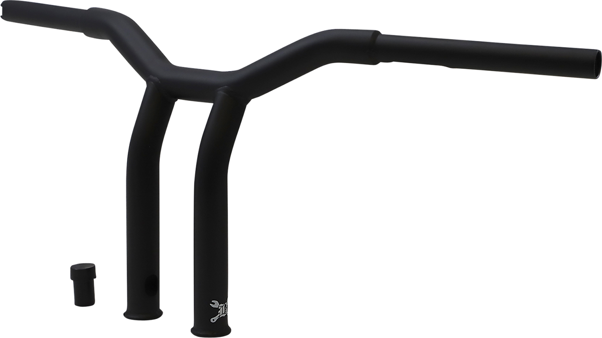 BURLY BRAND Handlebar - Dominator - Raked - 10" - Matte Black