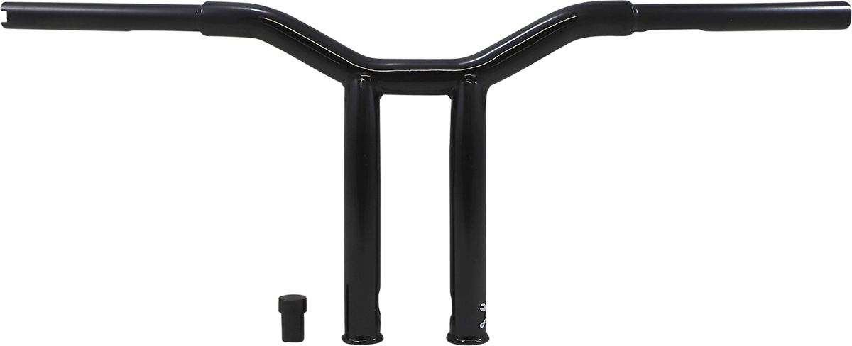 BURLY BRAND Handlebar - Dominator - Raked - 10" - Black