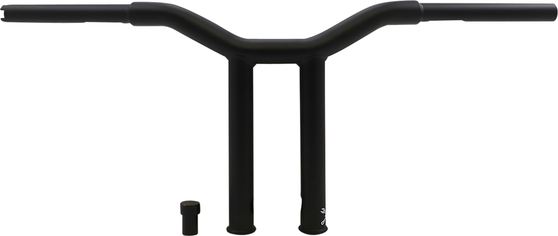 BURLY BRAND Handlebar - Dominator - Straight - 10" - Matte Black