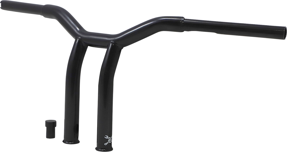 BURLY BRAND Handlebar - Dominator - Raked - 10" - Black
