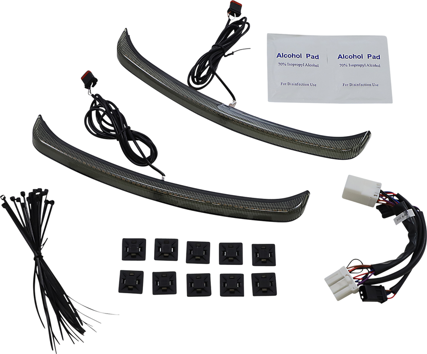 CUSTOM DYNAMICS Dynamic LED Forward Facing LED Fender Lights - Tri Gli ...