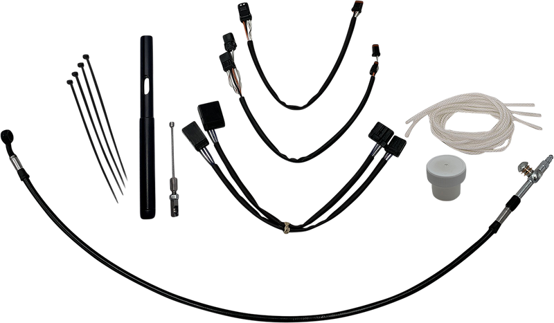 FAT BAGGERS INC. Installation Kit - 14" - Black 109514-B