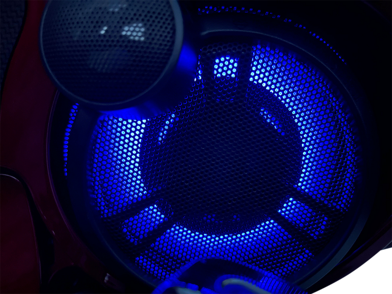 CUSTOM DYNAMICS ProGLOW™ LED Speaker Lights for Boom!™ Audio Stage II Systems - Upper Fairing