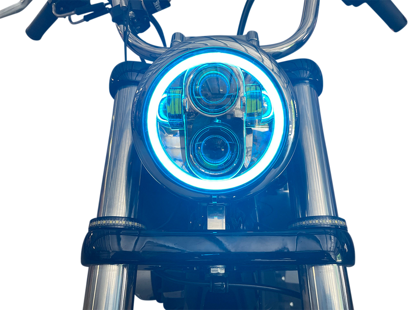 CUSTOM DYNAMICS ProGLow 5 3/4" LED Headlamp  - with Mounting Ring