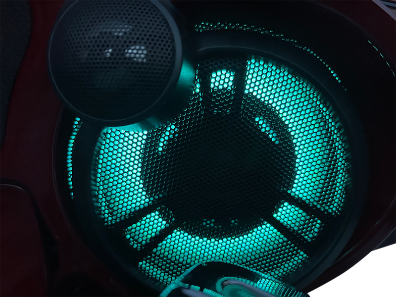 CUSTOM DYNAMICS ProGLOW™ LED Speaker Lights for Boom!™ Audio Stage II - Lower Fairing - Tour-Pak