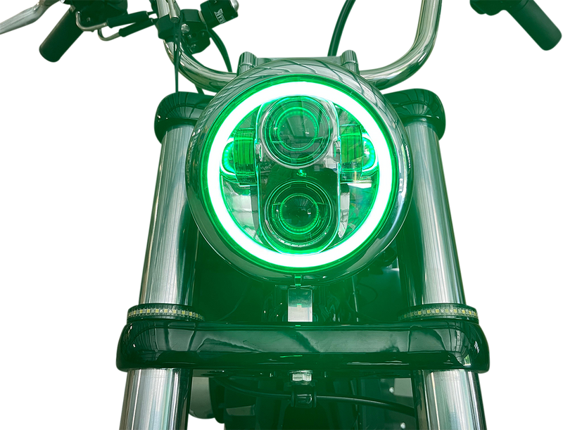 CUSTOM DYNAMICS ProGLow 5 3/4" LED Headlamp  - with Mounting Ring