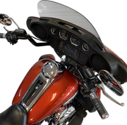 FAT BAGGERS INC. 1-1/4" EZ Install Pointed Top Handlebar - Reduced Reach - 11" - Black 905011-B