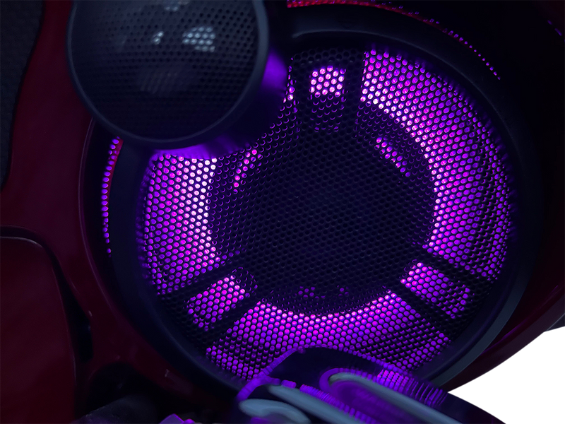 CUSTOM DYNAMICS ProGLOW™ LED Speaker Lights for Boom!™ Audio Stage II - Lower Fairing - Tour-Pak