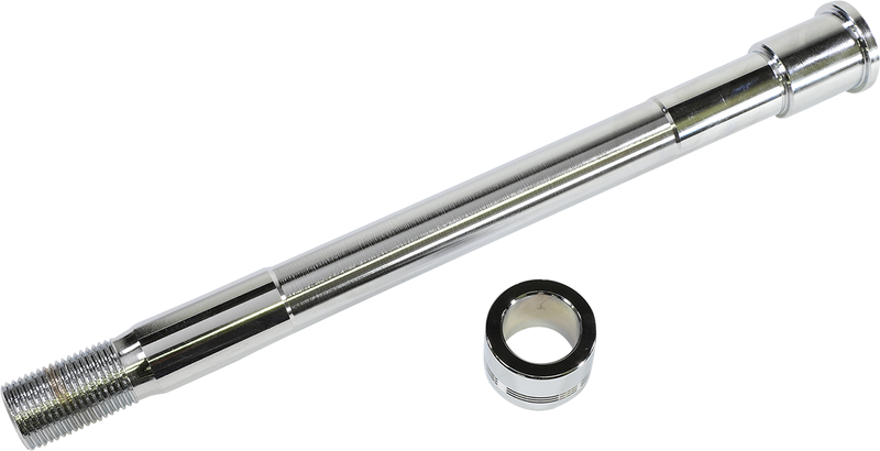 DRAG SPECIALTIES Replacement Front Axle Kit - Chrome